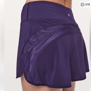 Lululemon Athletica Photo Finish Skort Purple Size 10 |